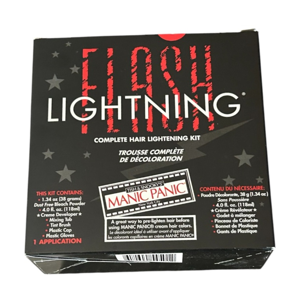 5/25$ ✨ Manic Panic Flash Lightning Hair Lightening Kit 🖤 NWT